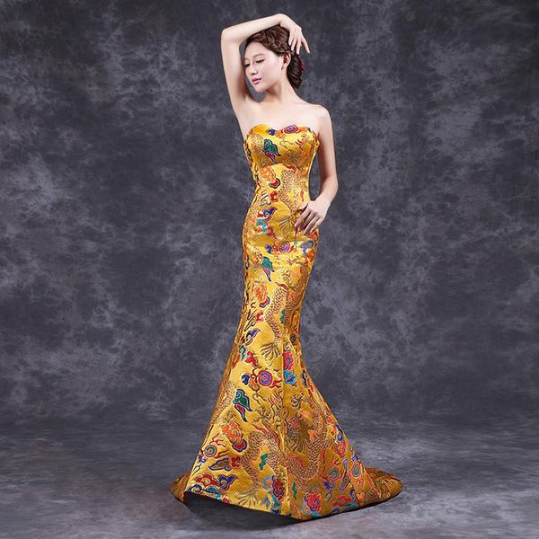 party dresses fashion prom gowns cheongsam oriental evening dress chinese style women elegant qipao long robe retro vestido, White;black
party dresses fashion prom gowns cheongsam oriental evening dress chinese style women elegant qipao long robe retro vestido, White;black