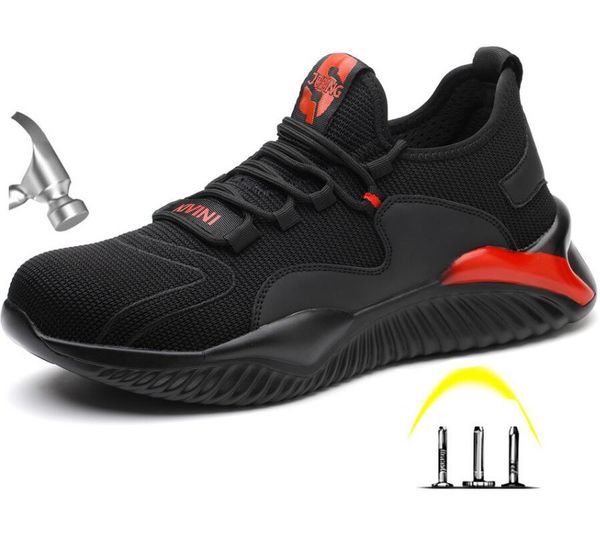 men's new anti smashing steel toe cap protective work & safety shoes men puncture proof indestructible work safety boots shoes, Black
men's new anti smashing steel toe cap protective work & safety shoes men puncture proof indestructible work safety boots shoes, Black