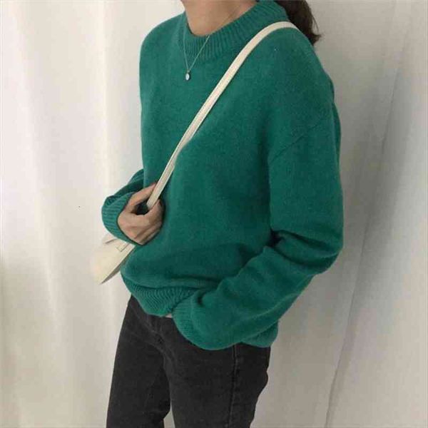autumn winter women pullovers womens sweater warm minimalist knitting elegant ladies loose solid sw7008, White;black
autumn winter women pullovers womens sweater warm minimalist knitting elegant ladies loose solid sw7008, White;black