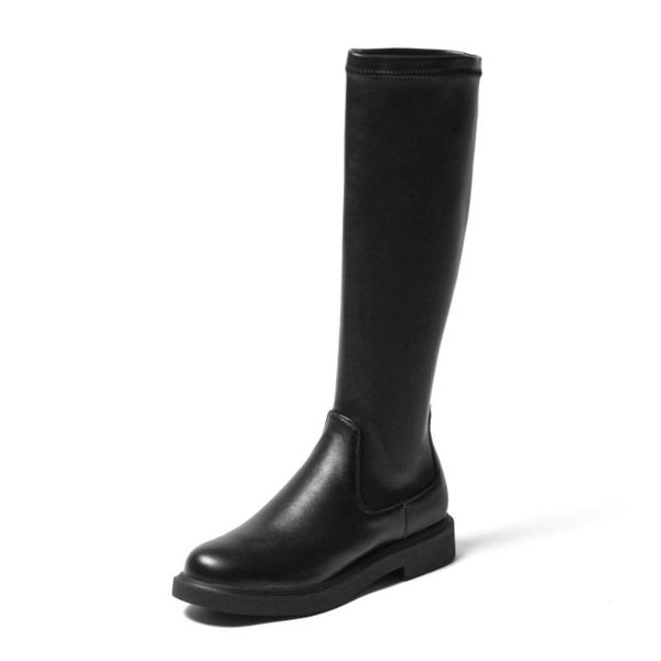 women knee high boots flat heel round toe women winter long boots fashion shoes women footwear size 32-43, Black
women knee high boots flat heel round toe women winter long boots fashion shoes women footwear size 32-43, Black