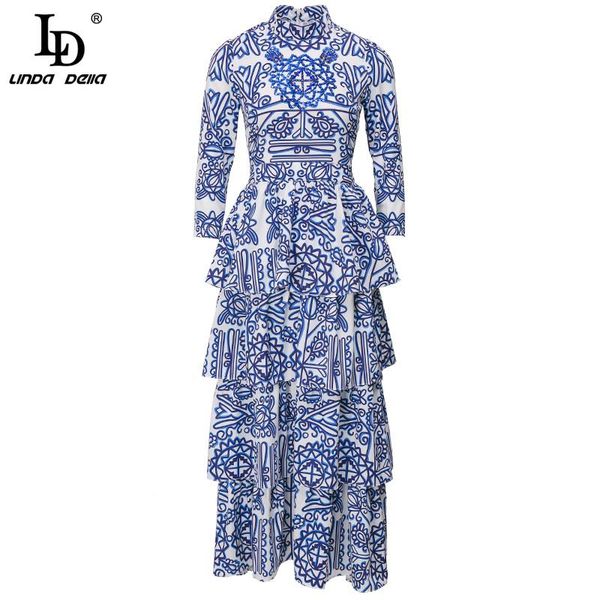 casual dresses ld linda della autumn vintage blue print long dress women fashion runway luxury beading cascading ruffles elegant holiday, Black;gray
casual dresses ld linda della autumn vintage blue print long dress women fashion runway luxury beading cascading ruffles elegant holiday, Black;gray