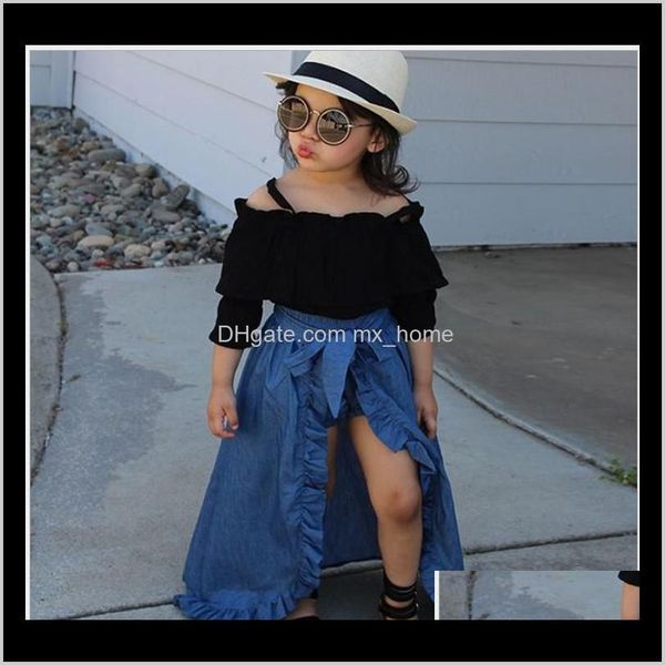 3pcs for set sling denim skirt pp shorts boutique fall clothes kids suits girl outfits e5ei6 rqns4, White
3pcs for set sling denim skirt pp shorts boutique fall clothes kids suits girl outfits e5ei6 rqns4, White