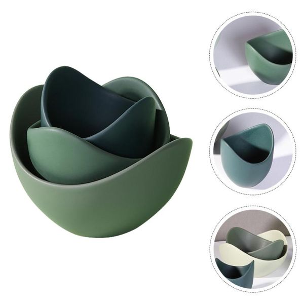 dishes & plates 3pcs/set creative snack bowl multi-purpose small dish fruit desserts tray
dishes & plates 3pcs/set creative snack bowl multi-purpose small dish fruit desserts tray