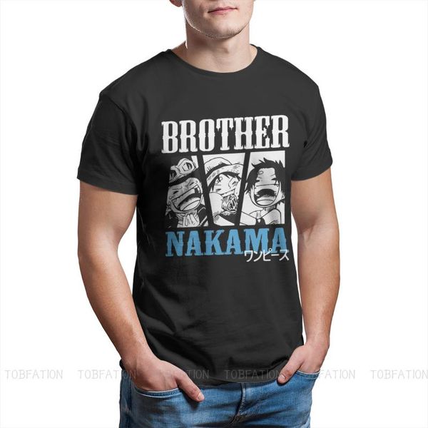 men's t-shirts brother nakama casual tshirt one piece sanji anime printing streetwear leisure t shirt male tee unique gift clothes, White;black
men's t-shirts brother nakama casual tshirt one piece sanji anime printing streetwear leisure t shirt male tee unique gift clothes, White;black