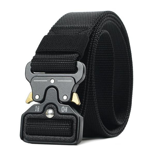 tactical belts nylon military waist belt with metal buckle adjustable heavy duty training hunting accessories support, Black;gray
tactical belts nylon military waist belt with metal buckle adjustable heavy duty training hunting accessories support, Black;gray