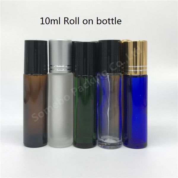 10ml empty glass roller bottles with stainless steel metal roll on ball for essential oils perfume storage & jars
10ml empty glass roller bottles with stainless steel metal roll on ball for essential oils perfume storage & jars