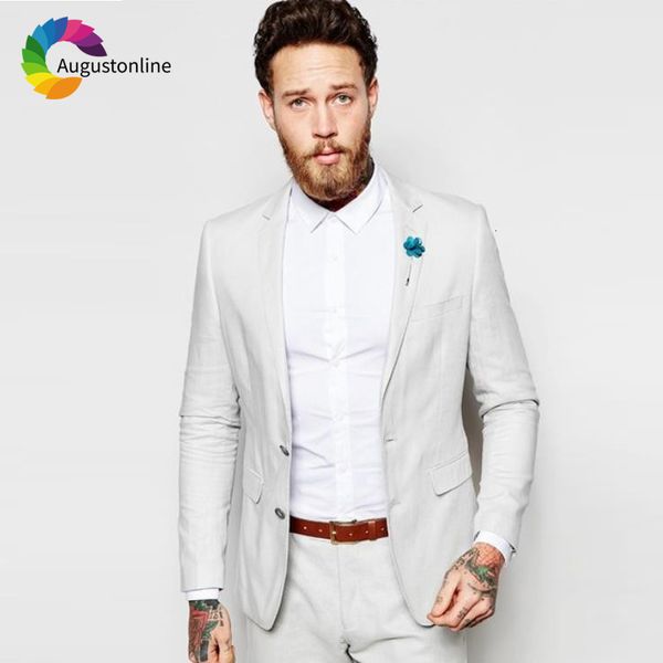 men's suits & blazers light gray slim fit wedding men groom wear tuxedos 2 pieces (jacket+pants) bridegroom man blazer costum, White;black
men's suits & blazers light gray slim fit wedding men groom wear tuxedos 2 pieces (jacket+pants) bridegroom man blazer costum, White;black