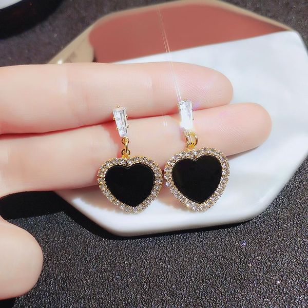 dangle & chandelier fashion temperament charm paved crystal heart geometry drop earrings for women girls wedding party accessories 5s749, Silver
dangle & chandelier fashion temperament charm paved crystal heart geometry drop earrings for women girls wedding party accessories 5s749, Silver