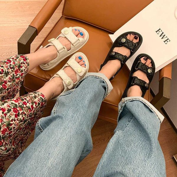 sandals 2021 summer small fragrance female fairy style thick bottom women's shoes ins tide, Black
sandals 2021 summer small fragrance female fairy style thick bottom women's shoes ins tide, Black