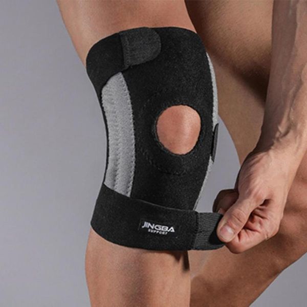 elbow & knee pads 1 pcs jingba brace elastic anti-slip soft side spring stabilizers for workout sports protective gear, Black;gray
elbow & knee pads 1 pcs jingba brace elastic anti-slip soft side spring stabilizers for workout sports protective gear, Black;gray