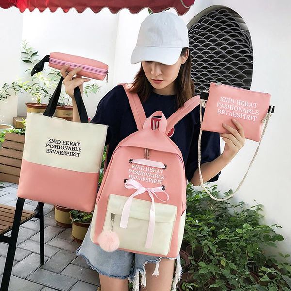 piece sets school bags women backpack 15.6 inch lapshoulder bag female fashion rucksack for teenage girls
piece sets school bags women backpack 15.6 inch lapshoulder bag female fashion rucksack for teenage girls