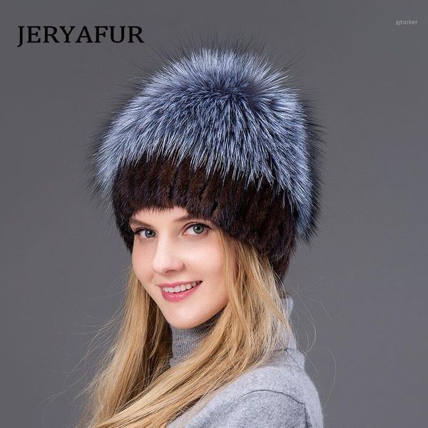 beanie/skull caps jeryafur russian winter ladies style fur hat knitted wool fashion mink and travel protection ear ski1, Blue;gray
beanie/skull caps jeryafur russian winter ladies style fur hat knitted wool fashion mink and travel protection ear ski1, Blue;gray