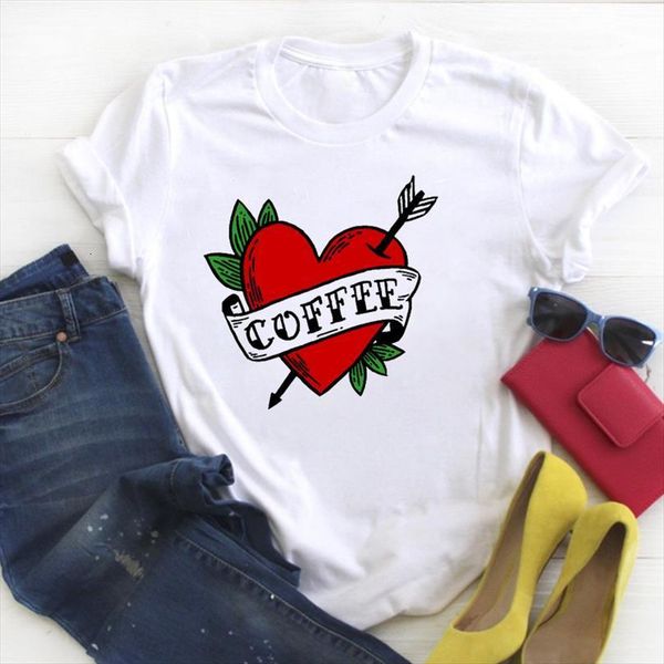 and women cartoon coffee love men t shirts womens valentine fashion cute ladies summer tee female clothes graphic, White;black
and women cartoon coffee love men t shirts womens valentine fashion cute ladies summer tee female clothes graphic, White;black
