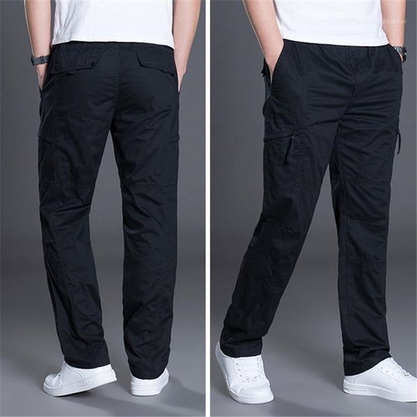 men's pants summer and autumn fashion casual cotton trousers straight trousers1 yh52, Black
men's pants summer and autumn fashion casual cotton trousers straight trousers1 yh52, Black