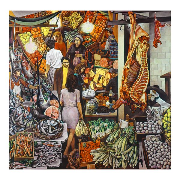 Renato Guttuso La Vucciria Painting Poster Print Home Decor Framed Or Unframed Photopaper Material
Renato Guttuso La Vucciria Painting Poster Print Home Decor Framed Or Unframed Photopaper Material