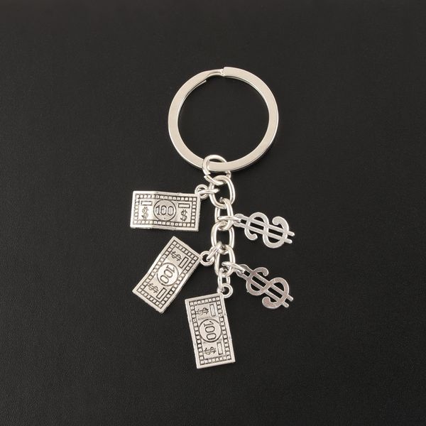100 dollar usd model keychain money tree purse for handmade souvenir us currency gift keyring, Silver
100 dollar usd model keychain money tree purse for handmade souvenir us currency gift keyring, Silver