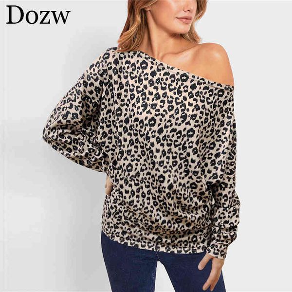 t shirt women autumn off shoulder leopard tshirt fashion snkae print batwing sleeve loose casual floral tunics 210414, White
t shirt women autumn off shoulder leopard tshirt fashion snkae print batwing sleeve loose casual floral tunics 210414, White