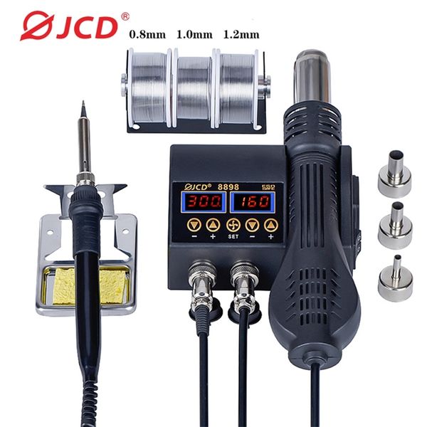 jcd 750w digital display 2 in 1 soldering rework station air gun with soldering iron welding repair tool heat gun 8898 211029
jcd 750w digital display 2 in 1 soldering rework station air gun with soldering iron welding repair tool heat gun 8898 211029