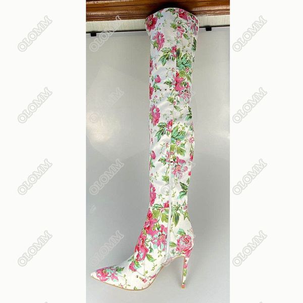 boots olomm craft woman thigh high boots prisoner stiletto bolt heels pointed finger of beautiful white foot flower girl party shoes 1hod, Black
boots olomm craft woman thigh high boots prisoner stiletto bolt heels pointed finger of beautiful white foot flower girl party shoes 1hod, Black