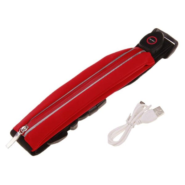 night running exercise waist bag shine casual waterproof led pouch usb pockets bags
night running exercise waist bag shine casual waterproof led pouch usb pockets bags