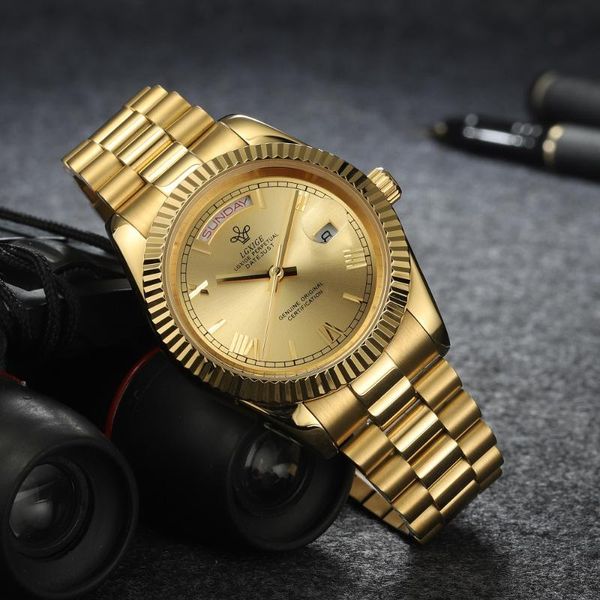 automatic mechanical watch lgxige brand men luxury roman scale men's wrist waterproof day date watches for wristwatches, Slivery;brown
automatic mechanical watch lgxige brand men luxury roman scale men's wrist waterproof day date watches for wristwatches, Slivery;brown