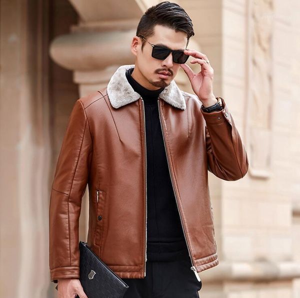 men's fur & faux mens leather jacket plus velvet thicken motorcycle short coat men jackets clothes winter jaqueta de couro street fashi, Black
men's fur & faux mens leather jacket plus velvet thicken motorcycle short coat men jackets clothes winter jaqueta de couro street fashi, Black