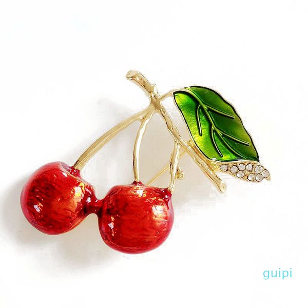 new sweet red cherry crystal stone elegant enamel brooches jewelry, fashion pretty gift brooch, Gray
new sweet red cherry crystal stone elegant enamel brooches jewelry, fashion pretty gift brooch, Gray