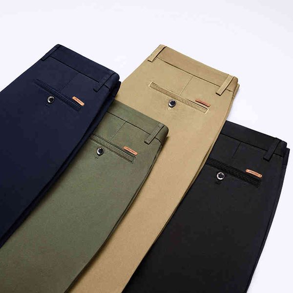 pants 2021 spring men's cotton straight casual pants business fashion solid color elasticity khaki trousers male brand clothes, Black
pants 2021 spring men's cotton straight casual pants business fashion solid color elasticity khaki trousers male brand clothes, Black