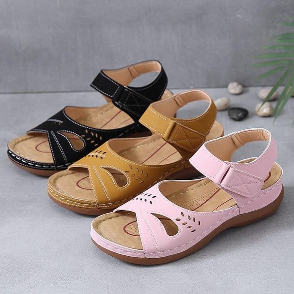 women sandals plus size 43 wedges shoes woman heels chaussures femme soft bottom platform gladiator casual, Black
women sandals plus size 43 wedges shoes woman heels chaussures femme soft bottom platform gladiator casual, Black