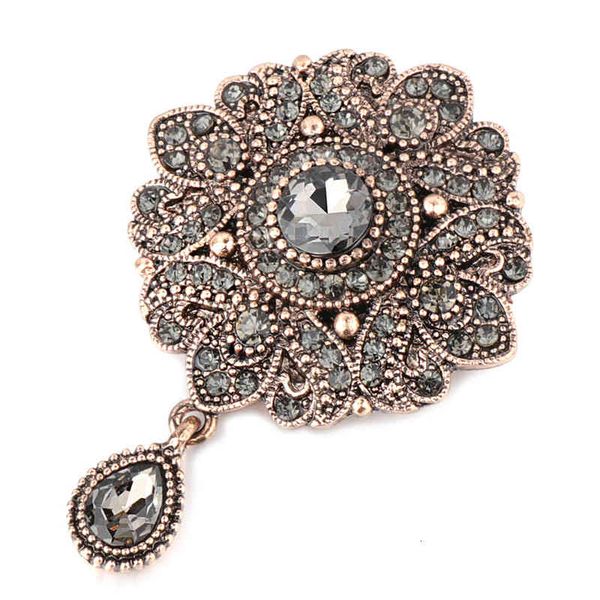 brooch fashion high-grade alloy women's flower accessories, Gray
brooch fashion high-grade alloy women's flower accessories, Gray