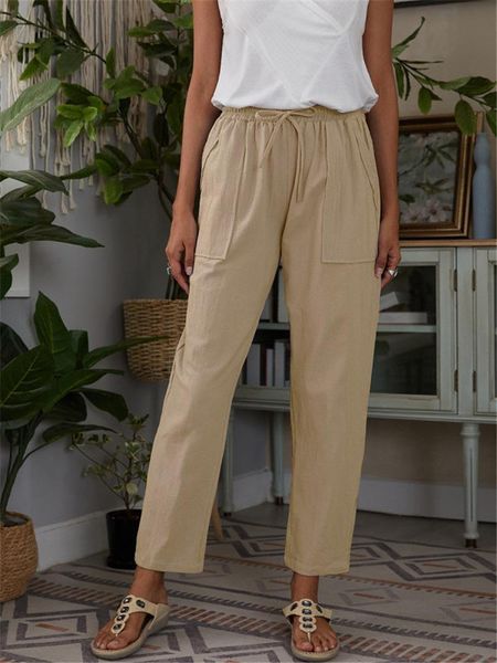 women's pants & capris cotton linen slacks autumn trousers fashionable lady casual pink elastic waist plus size women, Black;white
women's pants & capris cotton linen slacks autumn trousers fashionable lady casual pink elastic waist plus size women, Black;white