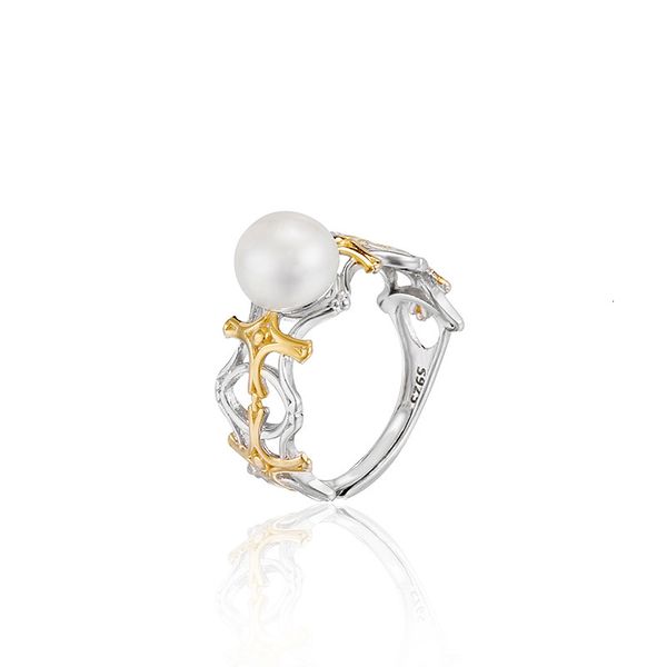 j1144 japanese and korean pearl ring women's fashion simple color separation gold plated opening adjustable 925 silver ring
j1144 japanese and korean pearl ring women's fashion simple color separation gold plated opening adjustable 925 silver ring