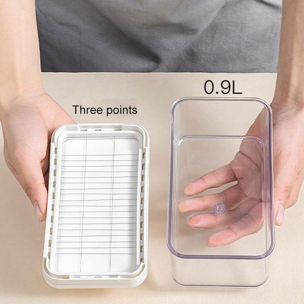 dishes & plates stainless butter cutter case kitchen box cutting with knife lid container sealing storage dish cheese keeper
dishes & plates stainless butter cutter case kitchen box cutting with knife lid container sealing storage dish cheese keeper