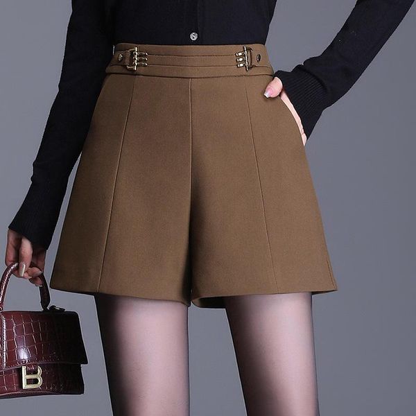 women's shorts autumn winter korean zipper high waist black wide leg women fashion elegant loose casual boot short pants 1199, White;black
women's shorts autumn winter korean zipper high waist black wide leg women fashion elegant loose casual boot short pants 1199, White;black