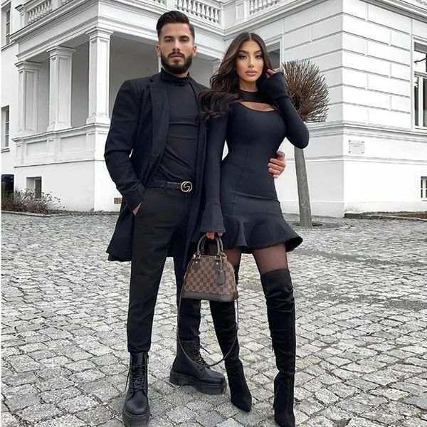 casual dresses 2021 spring women's hollow long sleeve tight club celebrity party mini dress white bandage mermaid, Black;gray
casual dresses 2021 spring women's hollow long sleeve tight club celebrity party mini dress white bandage mermaid, Black;gray