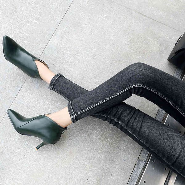 dress shoes large size women boots fashion pointed toe high heels women's autumn winter ankle female irzm, Black
dress shoes large size women boots fashion pointed toe high heels women's autumn winter ankle female irzm, Black