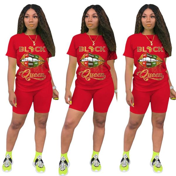 womens summer clothing o neck lips printed t-shirts shorts two piece set casual sport loungewear wholesale items women's tracksuits, Gray
womens summer clothing o neck lips printed t-shirts shorts two piece set casual sport loungewear wholesale items women's tracksuits, Gray