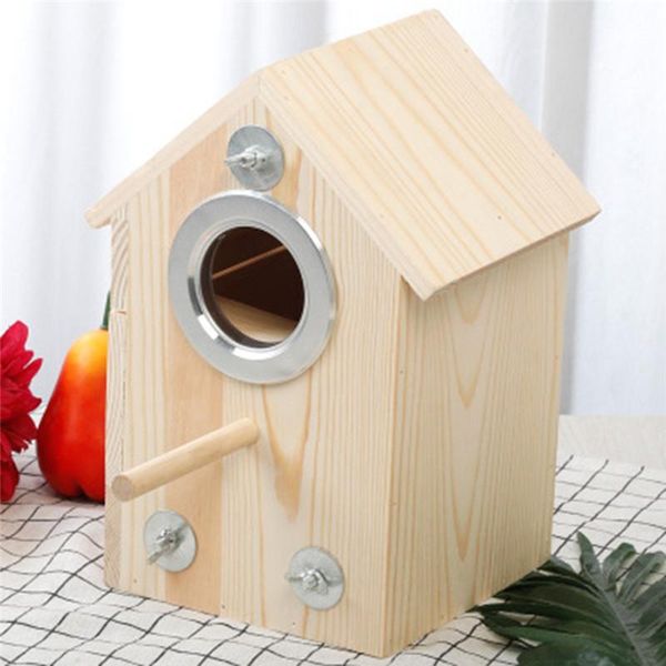 wooden bird nest house natural cage resting place outdoor birdhouse box cages
wooden bird nest house natural cage resting place outdoor birdhouse box cages