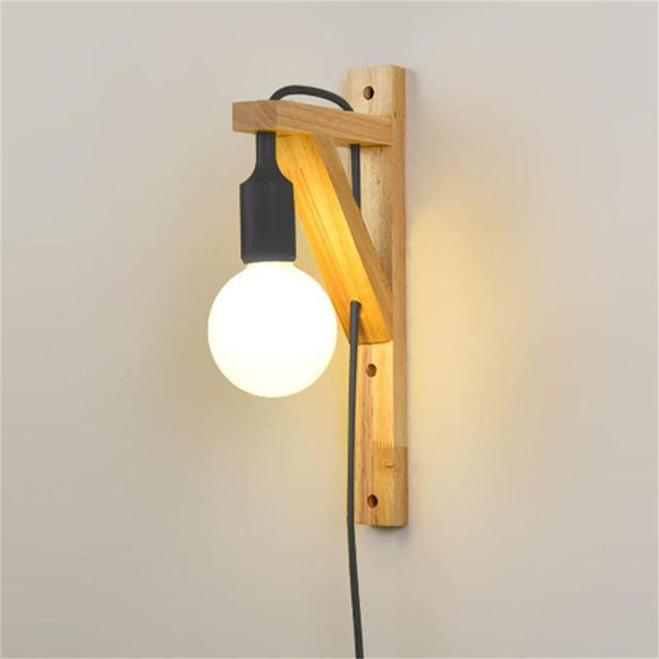 wall lamp japanese-style wooden corridor vintage bedroom nightstand lamps with power cord switch home indoor led light fixture
wall lamp japanese-style wooden corridor vintage bedroom nightstand lamps with power cord switch home indoor led light fixture