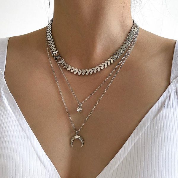 pendant necklaces aprilwell 3 pcs punk moon statement set for women 2021 choker designer silver color jewelry gift e girl friend
pendant necklaces aprilwell 3 pcs punk moon statement set for women 2021 choker designer silver color jewelry gift e girl friend