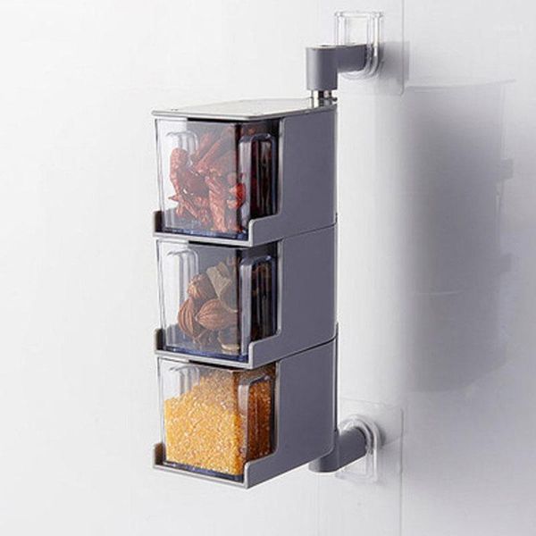 storage bottles & jars 2/3 layer plastic seasoning container rack wall kitchen creative box transparent condiment clear
storage bottles & jars 2/3 layer plastic seasoning container rack wall kitchen creative box transparent condiment clear
