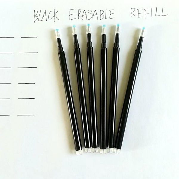 gel pens 6pcs 0.7mm black ink pen erasable refill rod washable handle school writing stationery friction
gel pens 6pcs 0.7mm black ink pen erasable refill rod washable handle school writing stationery friction