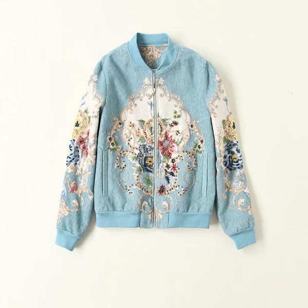 hoodies european and american women's clothing autumn style long-sleeved retro floral jacquard print beaded fashion jacket fknp, Black
hoodies european and american women's clothing autumn style long-sleeved retro floral jacquard print beaded fashion jacket fknp, Black