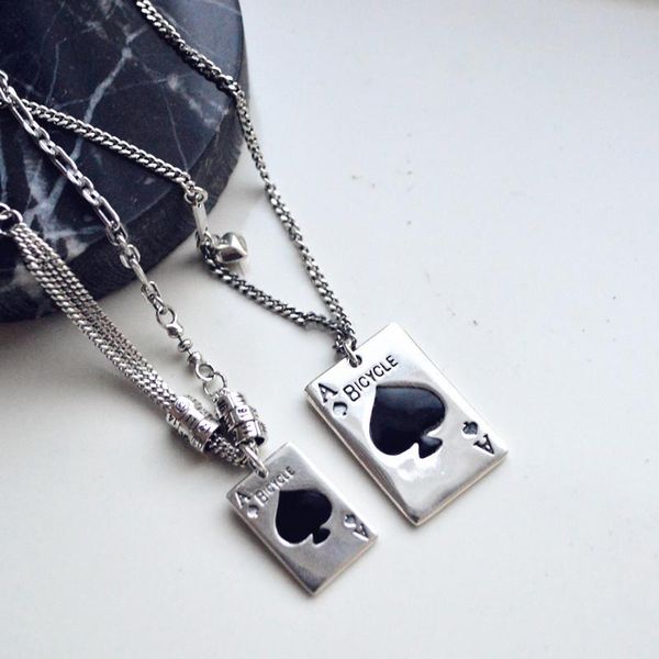 pendant necklaces miuoxion retro poker ace of spades necklace simple personality party punk jewelry fashion for women feature nmour charm gi, Silver
pendant necklaces miuoxion retro poker ace of spades necklace simple personality party punk jewelry fashion for women feature nmour charm gi, Silver