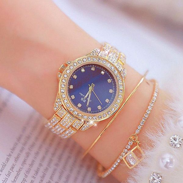 wristwatches 2021 luxury crystal watch women waterproof rose gold steel strap ladies wrist watches brand bracelet clock relogio feminino, Slivery;brown
wristwatches 2021 luxury crystal watch women waterproof rose gold steel strap ladies wrist watches brand bracelet clock relogio feminino, Slivery;brown