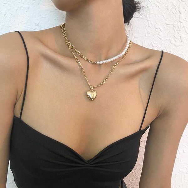 chains europe and america fashion little peach heart clavicle chain women diamond-studded necklace zinc alloy double gift, Silver
chains europe and america fashion little peach heart clavicle chain women diamond-studded necklace zinc alloy double gift, Silver