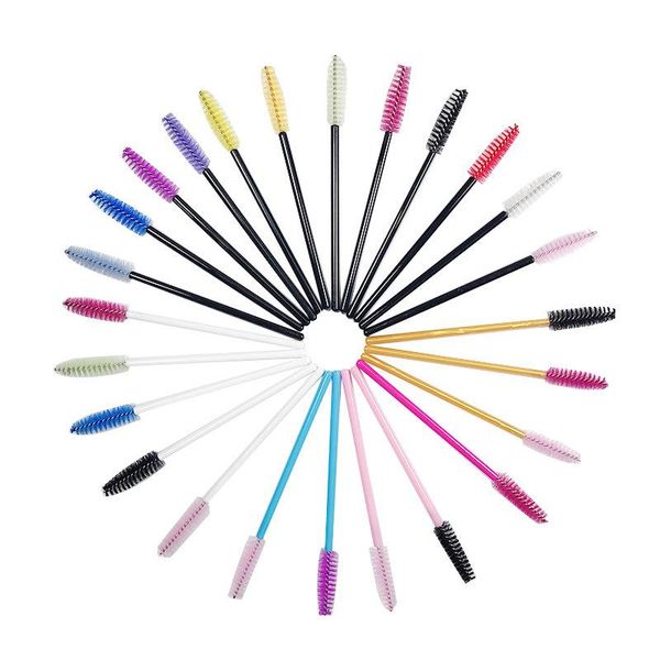makeup brushes 100pcs multicolor disposable plastic eyelash brush eye lashes curl comb extension mascara wands professional beauty tool
makeup brushes 100pcs multicolor disposable plastic eyelash brush eye lashes curl comb extension mascara wands professional beauty tool