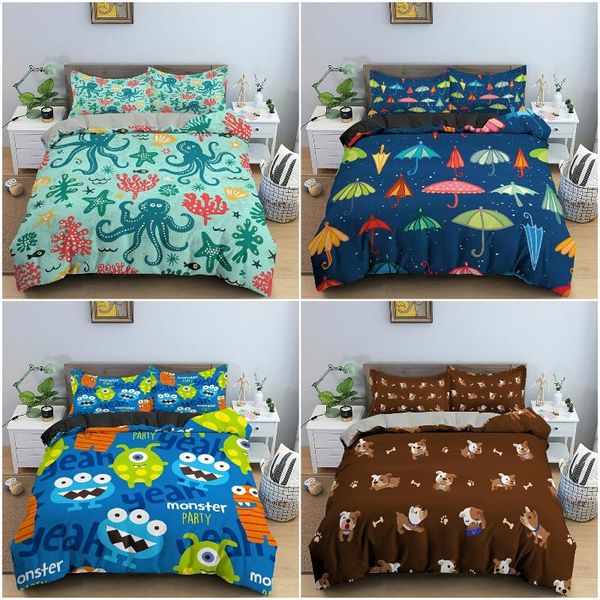 bedding sets cartoon animal pattern set duvet cover bedclothes quilt king size home for kids
bedding sets cartoon animal pattern set duvet cover bedclothes quilt king size home for kids