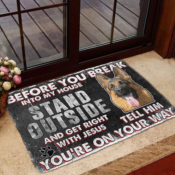 cloocl carpets bathroom non-slip mat dining room printed german shepherd before you break into my house doormat bedroom anti-skid home texti
cloocl carpets bathroom non-slip mat dining room printed german shepherd before you break into my house doormat bedroom anti-skid home texti