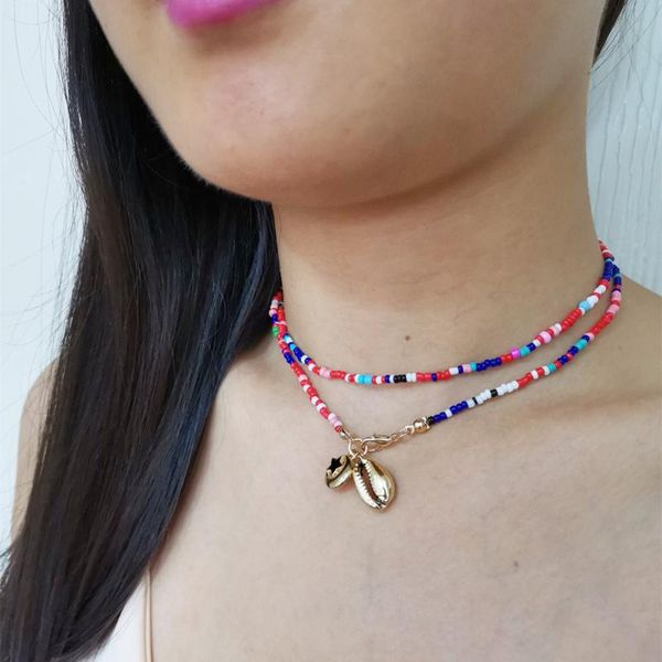 chokers party vocation gift long statement beads necklace choker jewelry double layered gold shell heart leaf moon pendant, Golden;silver
chokers party vocation gift long statement beads necklace choker jewelry double layered gold shell heart leaf moon pendant, Golden;silver